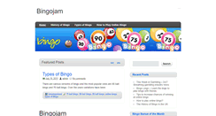 Desktop Screenshot of bingojam.com